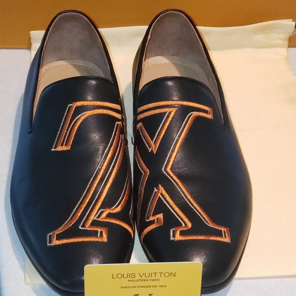 Louis Vuitton men's leather dress shoes